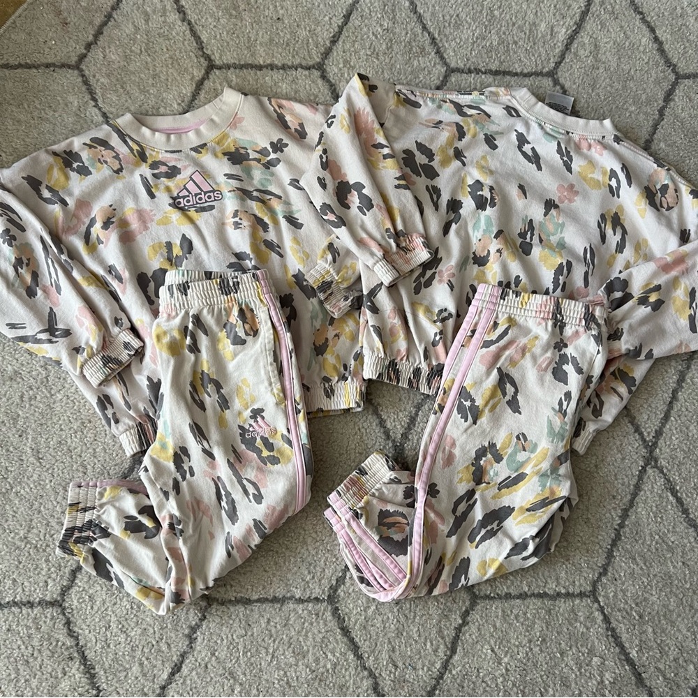 Adidas Kids Matching Set - Multicolor Camo